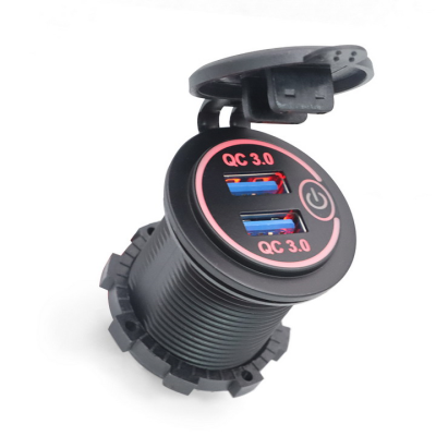 胶壳双QC3.0带触摸按键开关