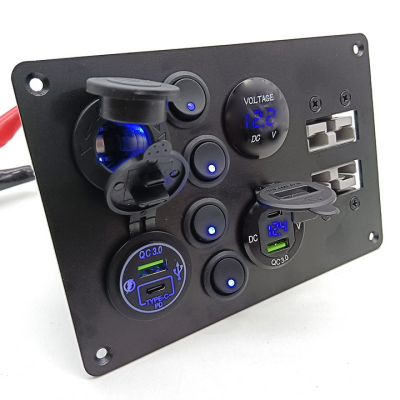 安德森4+4+2面板组合开关